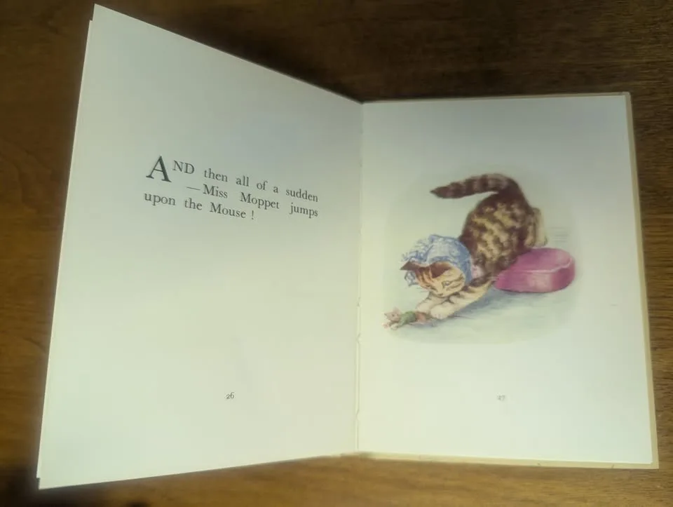 Miss Moppet By Beatrix Potter - Vintage Printing image indicator(6)