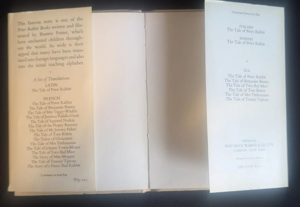 Miss Moppet By Beatrix Potter - Vintage Printing image indicator(7)