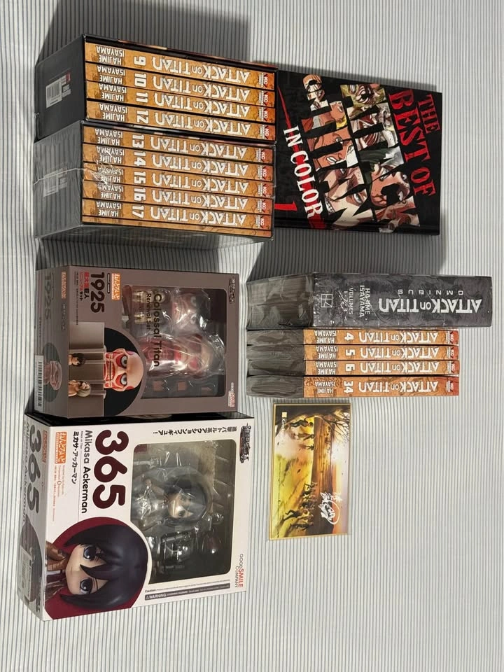 Huge Attack on Titan Collection - Manga, Anime, Nendoroid Figure - photo 5
