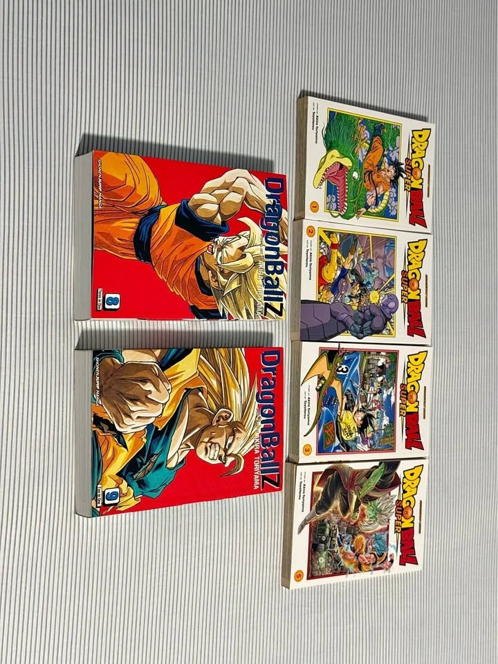 Dragon Ball Z and Dragon Ball Super Manga Lot