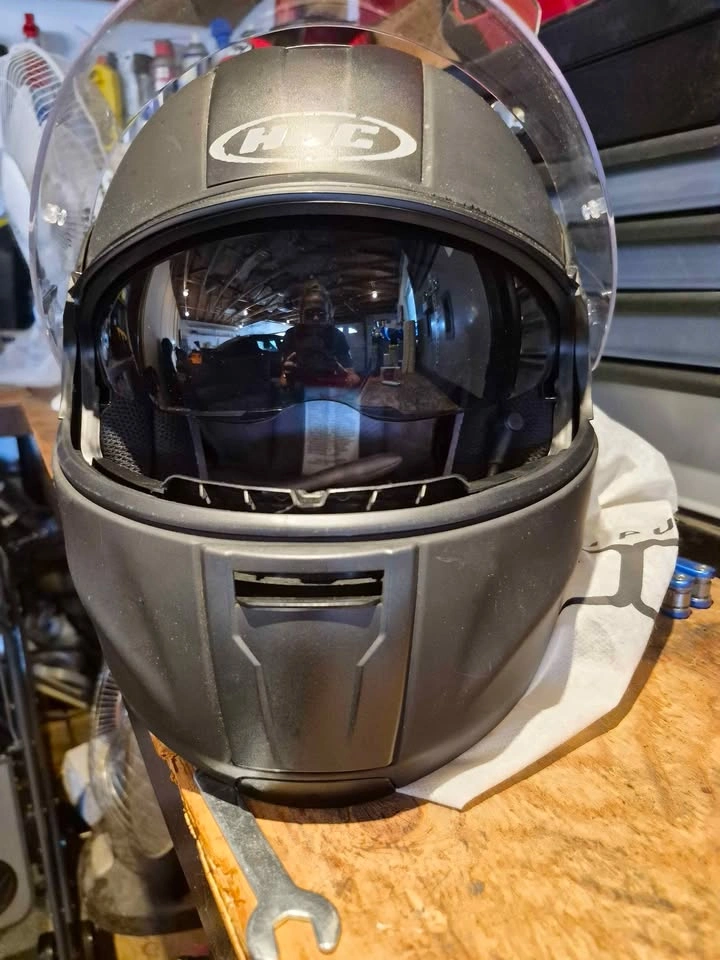 HJC motorcycle helmet medium - photo 3