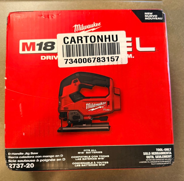 Milwaukee M18 Fuel Brushless Cordless Jig Saw