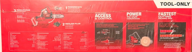 Milwaukee M18 Fuel 8 inch Cordless Chainsaw Hatchet