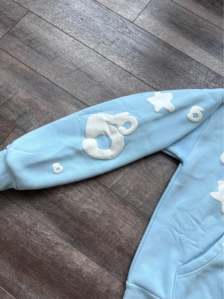 Blue beluga SP5DER Hoodie - photo 3