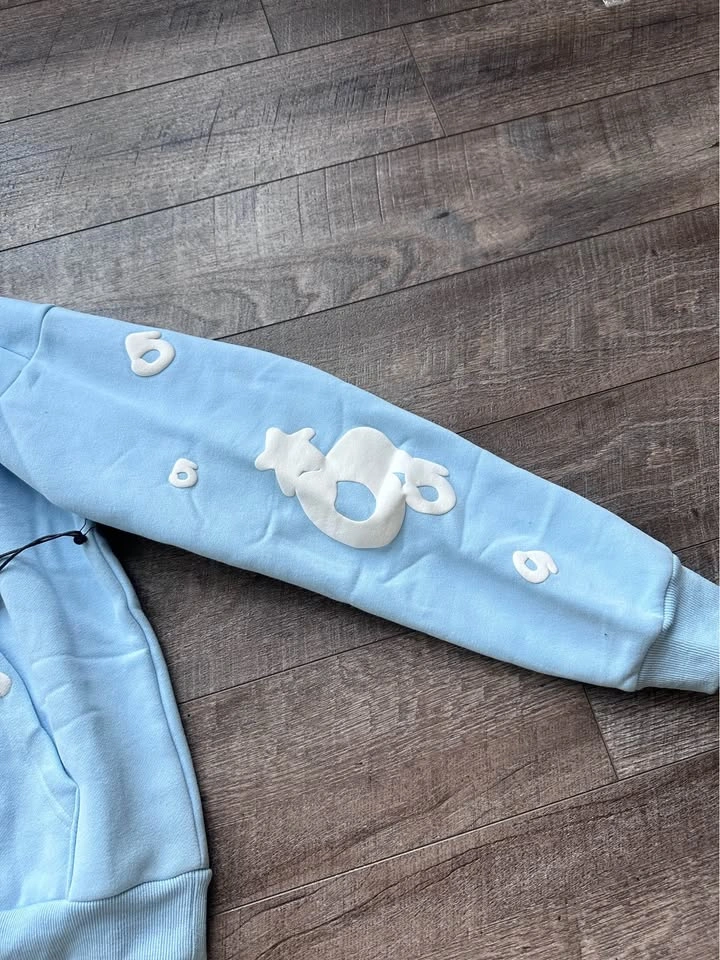 Blue beluga SP5DER Hoodie - photo 4