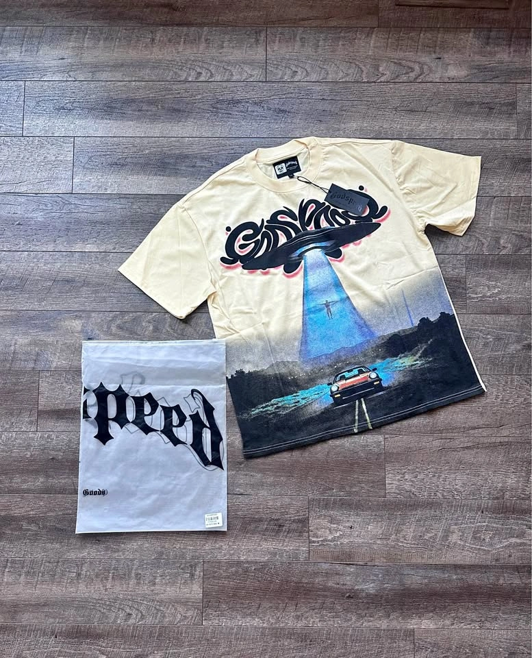 White GODSPEED T-Shirt