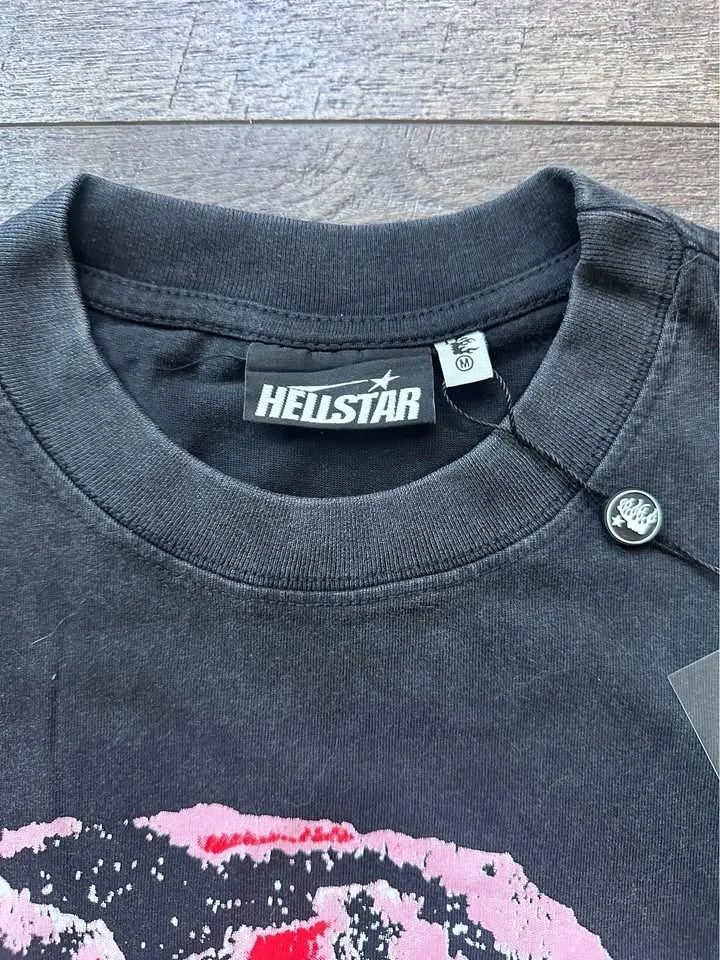 Black HELLSTAR “Dennis Rodman” T-Shirt - photo 3