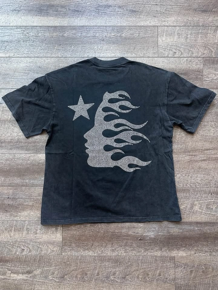 Black HELLSTAR “Dennis Rodman” T-Shirt - photo 5