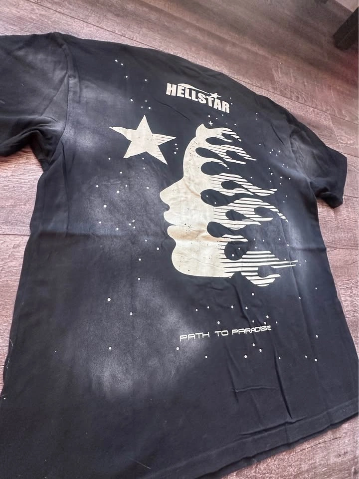 Black HELLSTAR “Path to Paradise” T-Shirt - photo 5