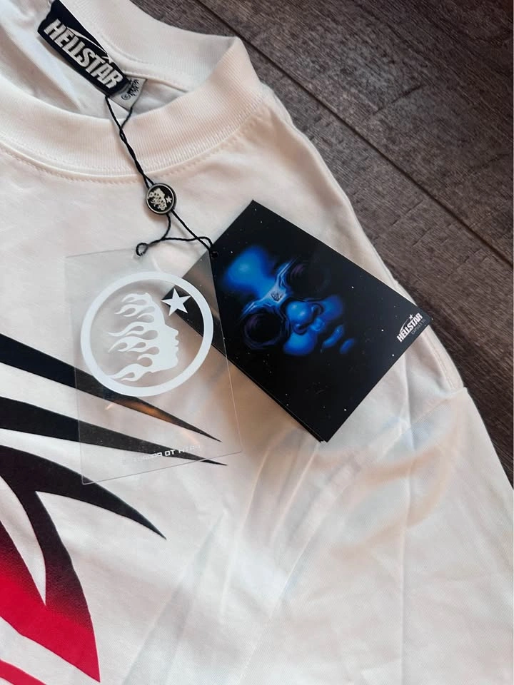 White HELLSTAR T-Shirt - photo 3