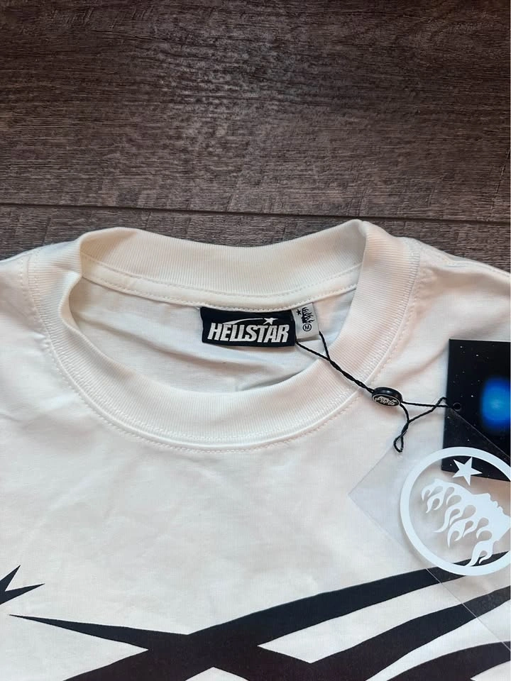 White HELLSTAR T-Shirt - photo 4