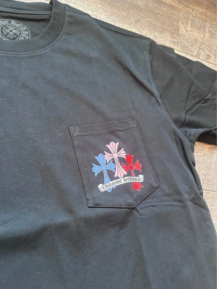 Black CHROME HEARTS T-Shirt - photo 3