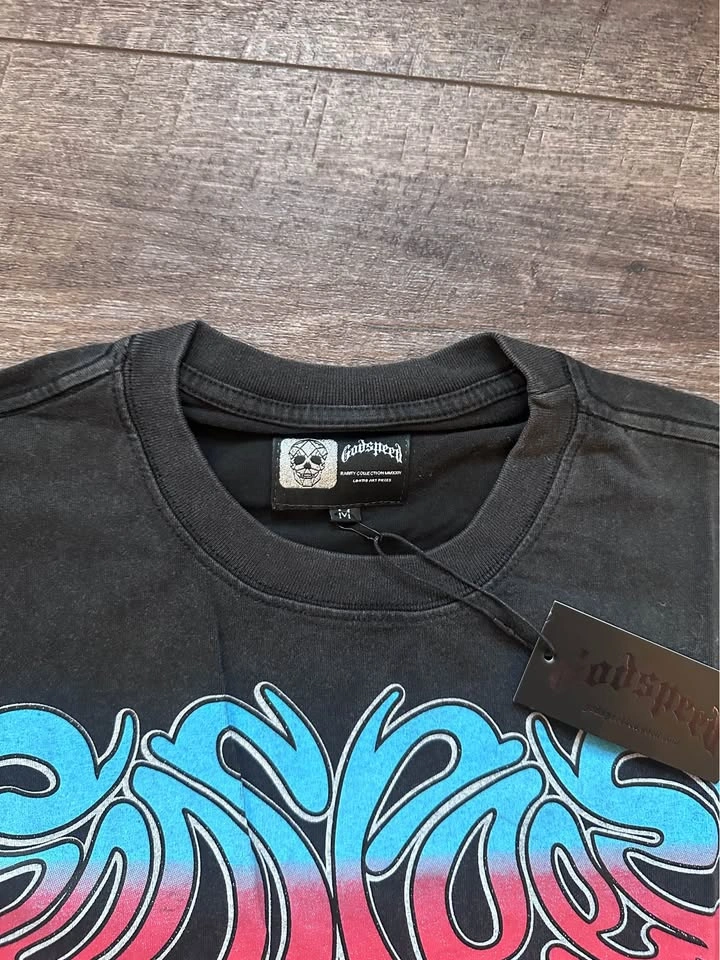 Black GODSPEED T-Shirt - photo 4