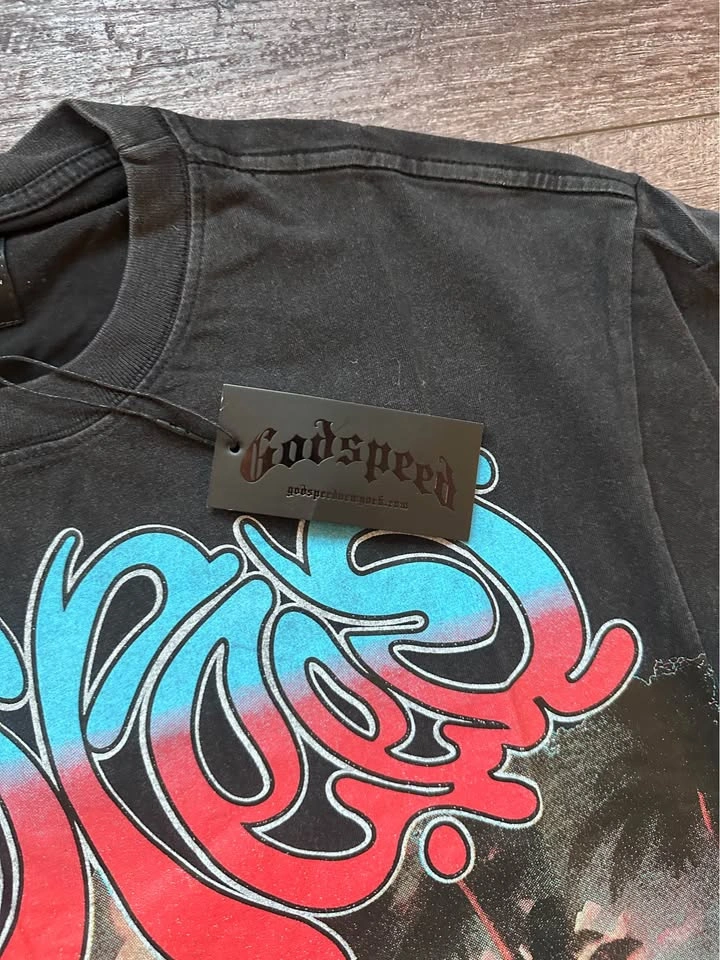 Black GODSPEED T-Shirt - photo 5