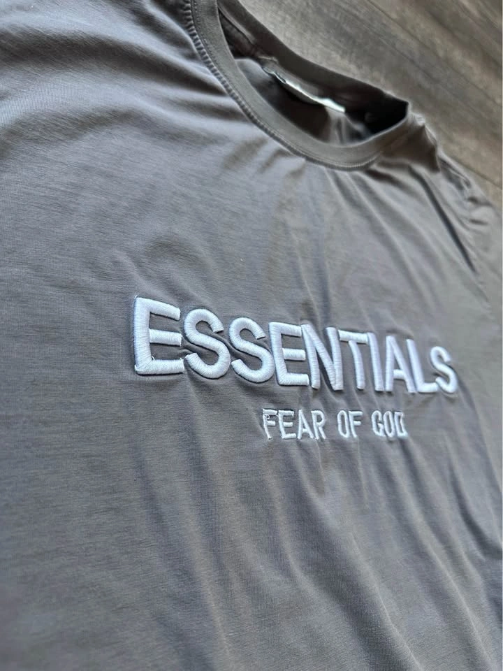 Grey ESSENTIALS T-Shirt - photo 2