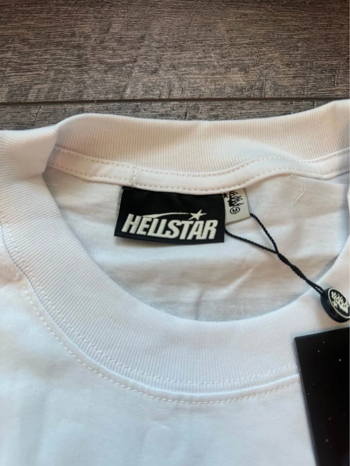 White HELLSTAR T-shirt - photo 4