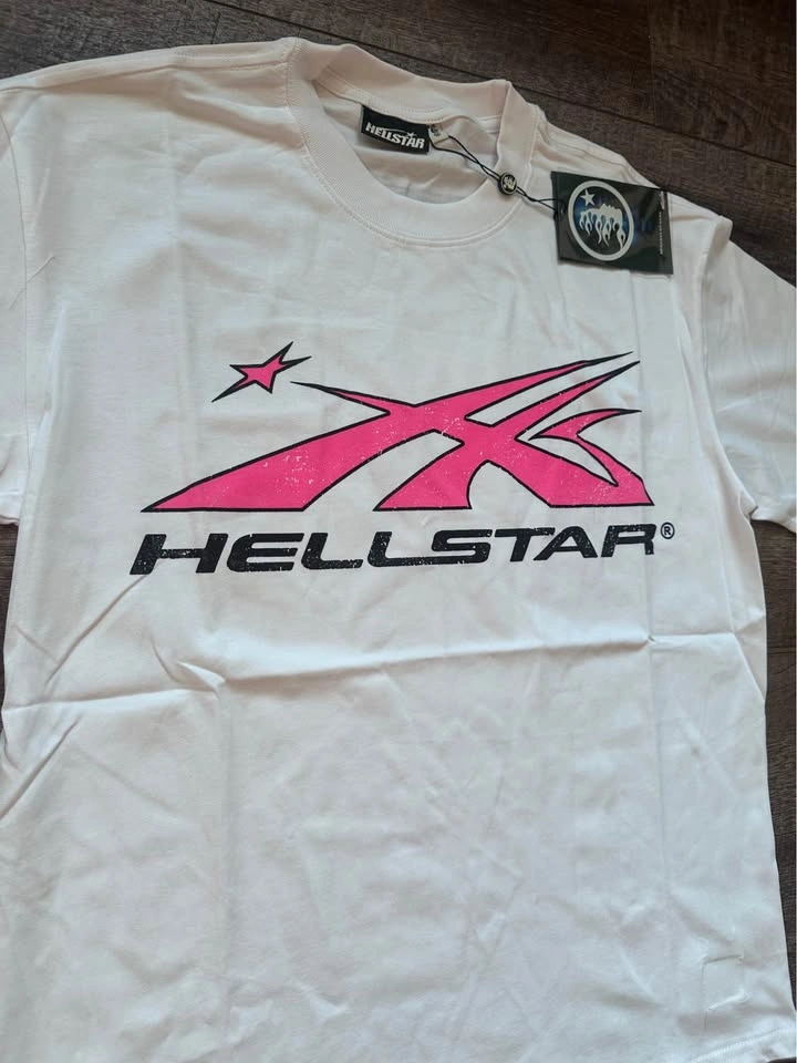 White HELLSTAR T-shirt - photo 5
