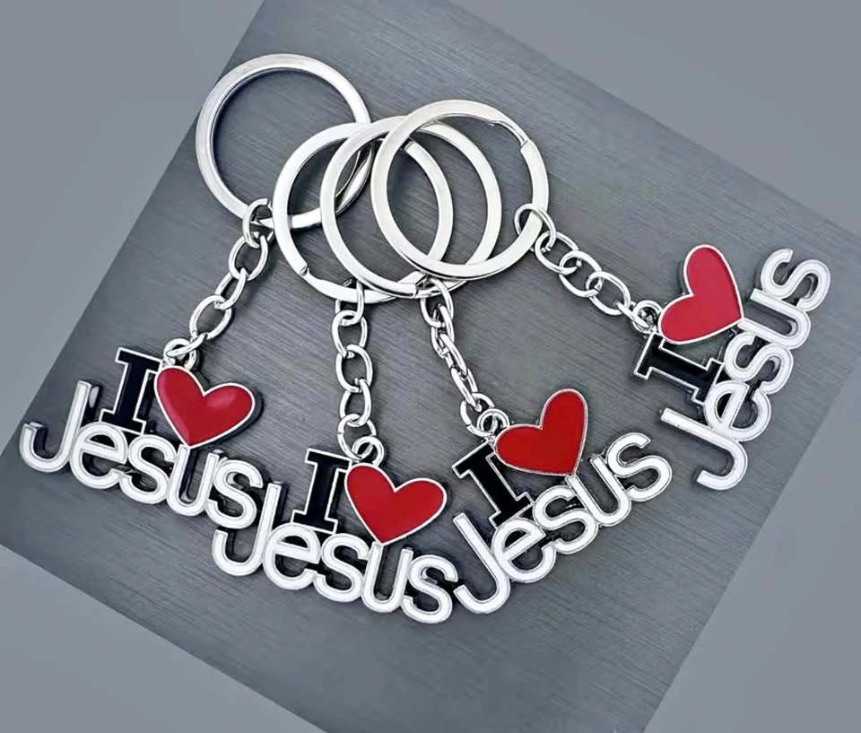 I Love Jesus Keychains