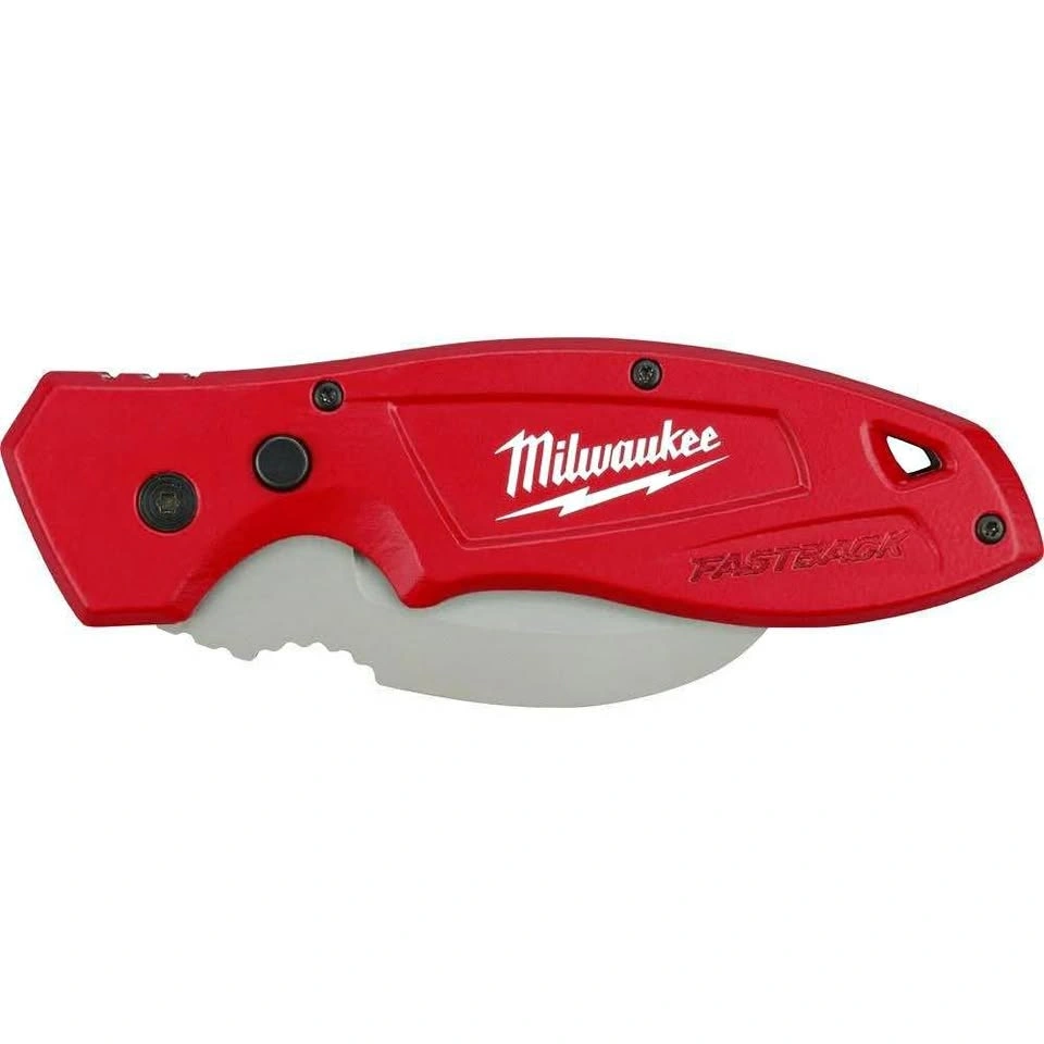 Milwaukee Fastback Hawk Bill Folding Knife 48-22-1985