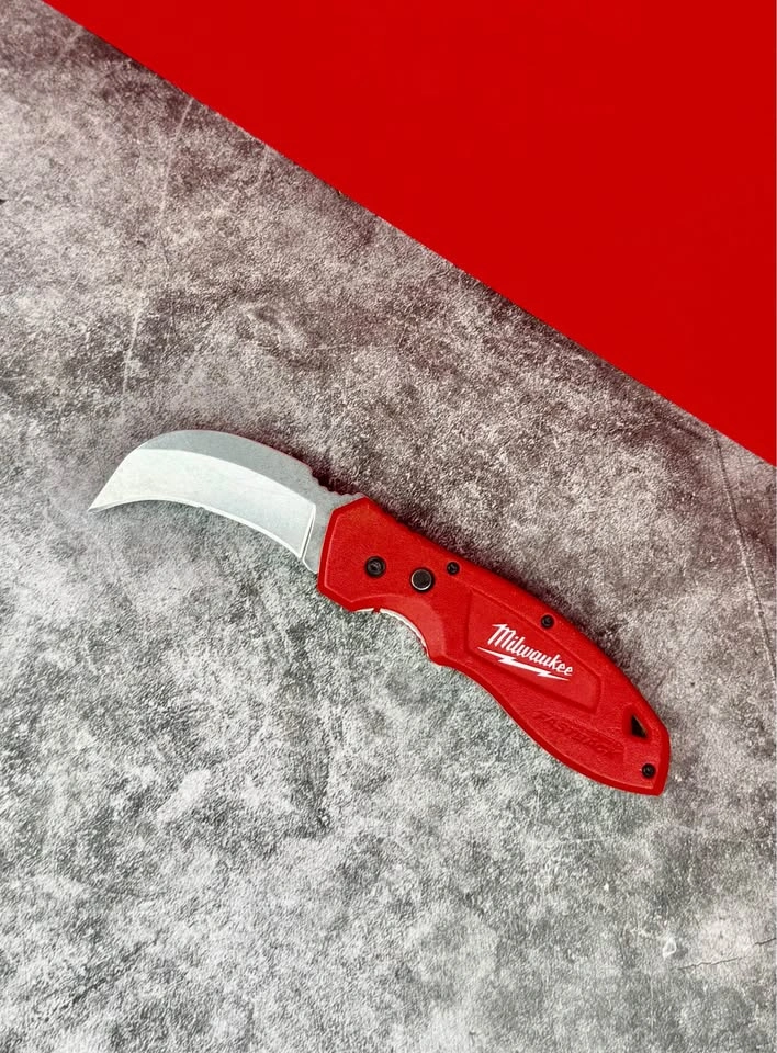 Milwaukee Fastback Hawk Bill Folding Knife 48-22-1985 - photo 5