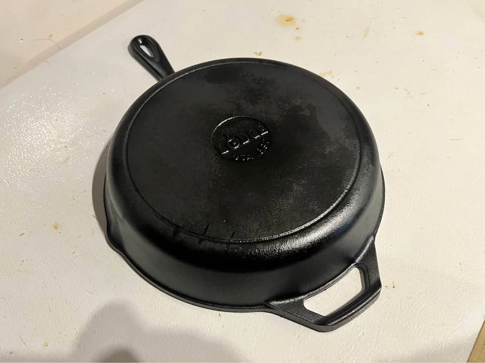 Lodge Cast Iron Grill Pan 10” - photo 4