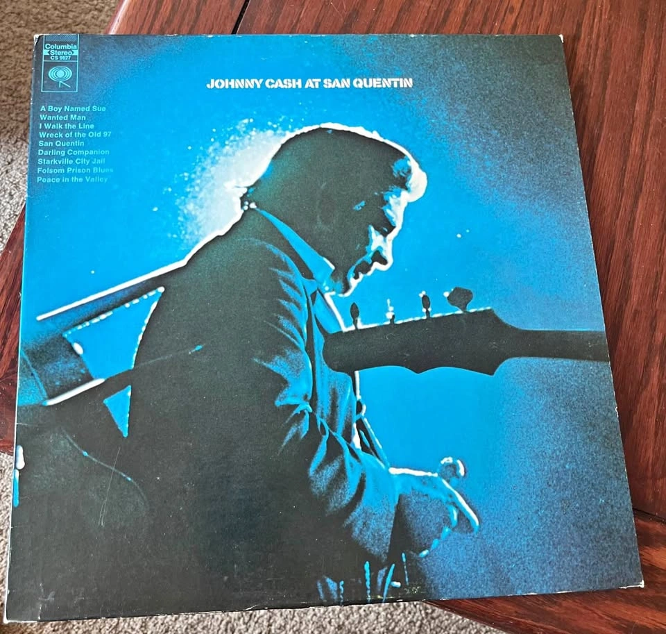 Johnny Cash At San Quentin Vinyl Record