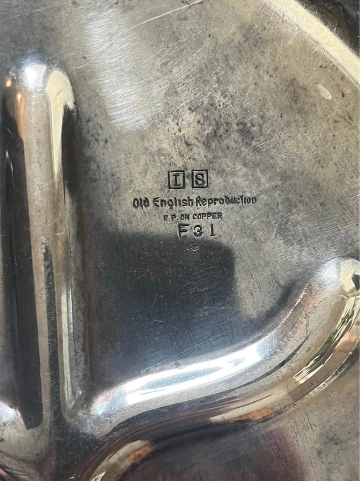 Antique Style International Silver "Old English" Meat Platter - photo 2
