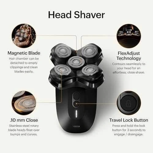 MANSCAPED Dome Shaver Pro Head Shaver - photo 2