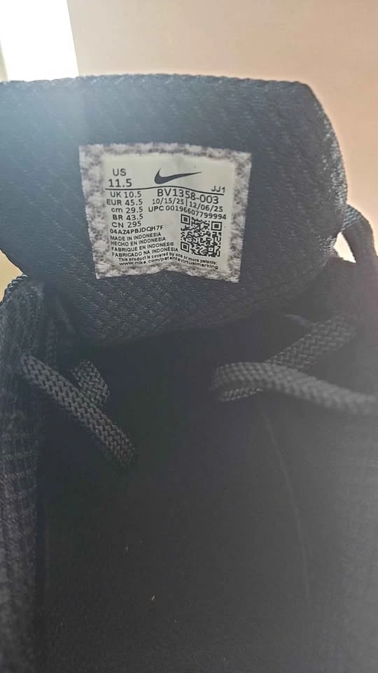 Nike Vomero 5 Triple Black US 11.5 - photo 4