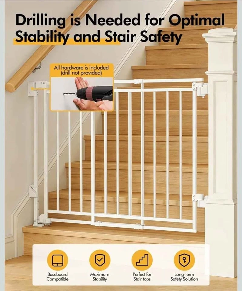 dearlomum Auto-Close Hardware Mount Baby Gate 26.3"- 42.9" - photo 5