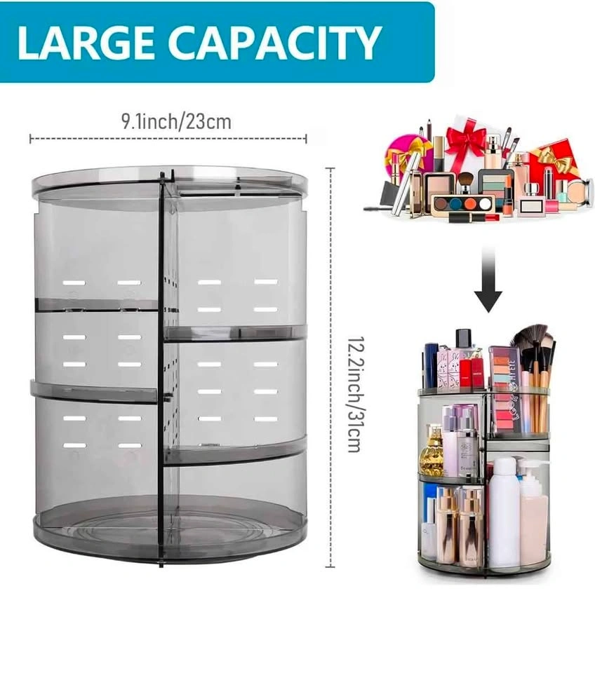 Sanipoe 360 Rotating Makeup Organizer - photo 3