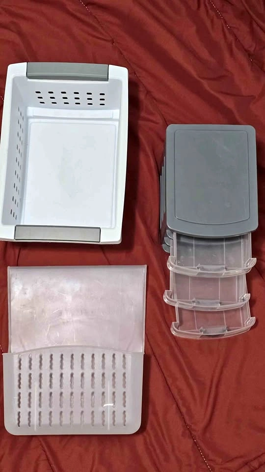 Plastic Storage Organizer Set