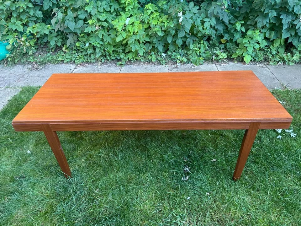 Danish Mid-Century Modern Teak Coffee Table by Brdr. Furbo - photo 2