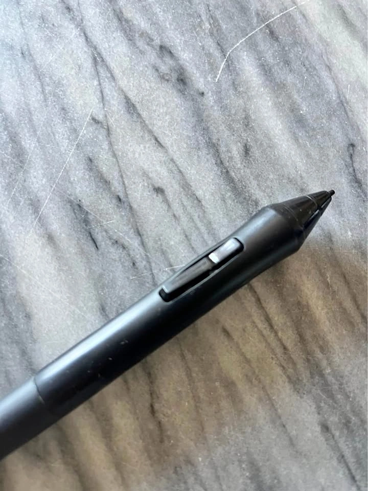 Wacom Grip Pen (Model KP-501E) with pen holder and replacement n