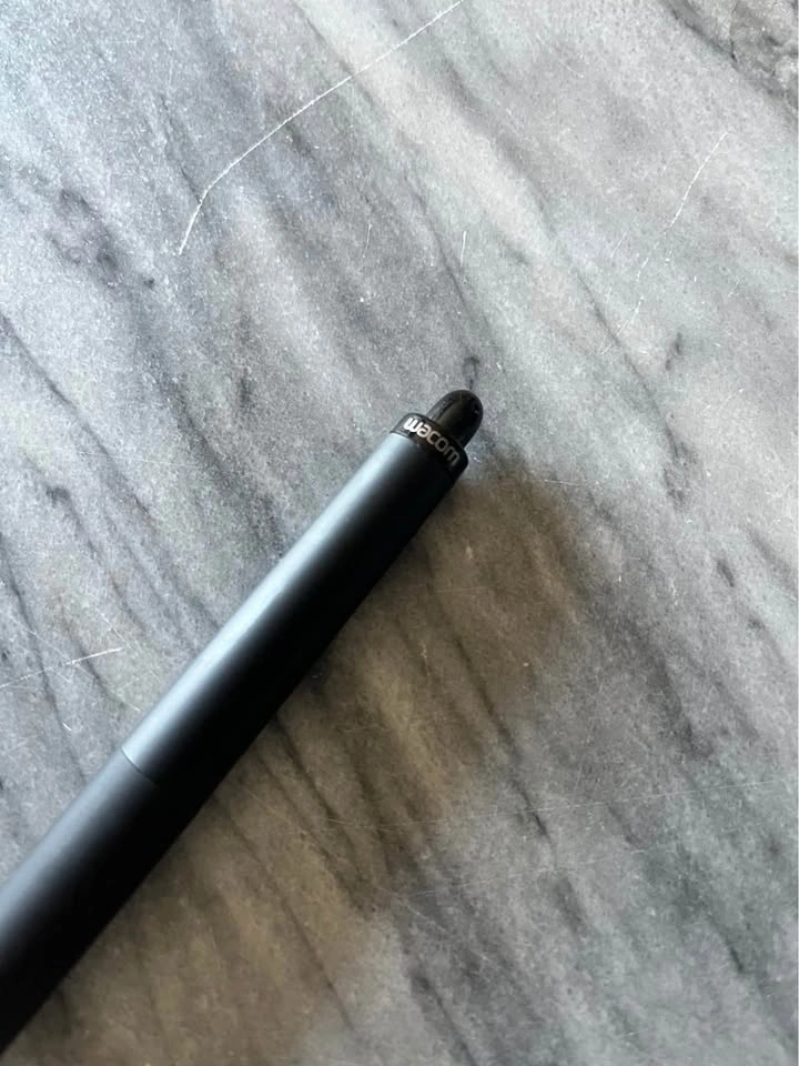 Wacom Grip Pen (Model KP-501E) with pen holder and replacement n - photo 2