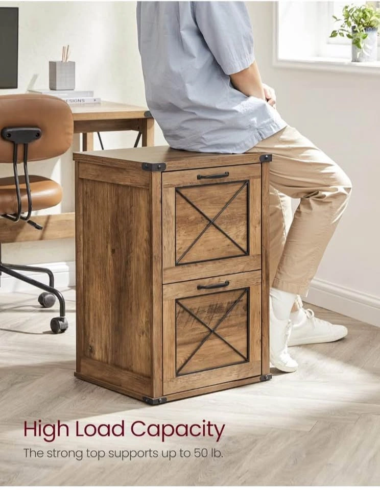 New-VASAGLE Nightstand, Side Table for Couch, 2 Drawers - photo 2