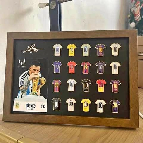 FIFA World Cup Messi Jersey Badge Commemorative Set