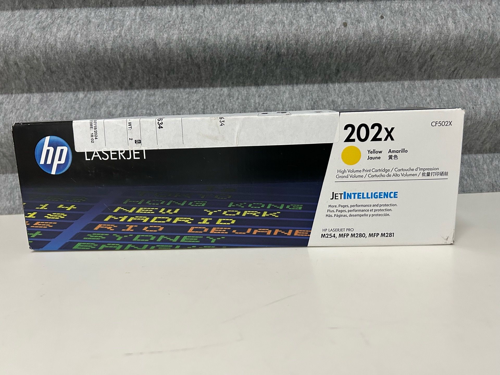 HP 202A Yellow Toner Cartridge (CF502A) for LaserJet Pro