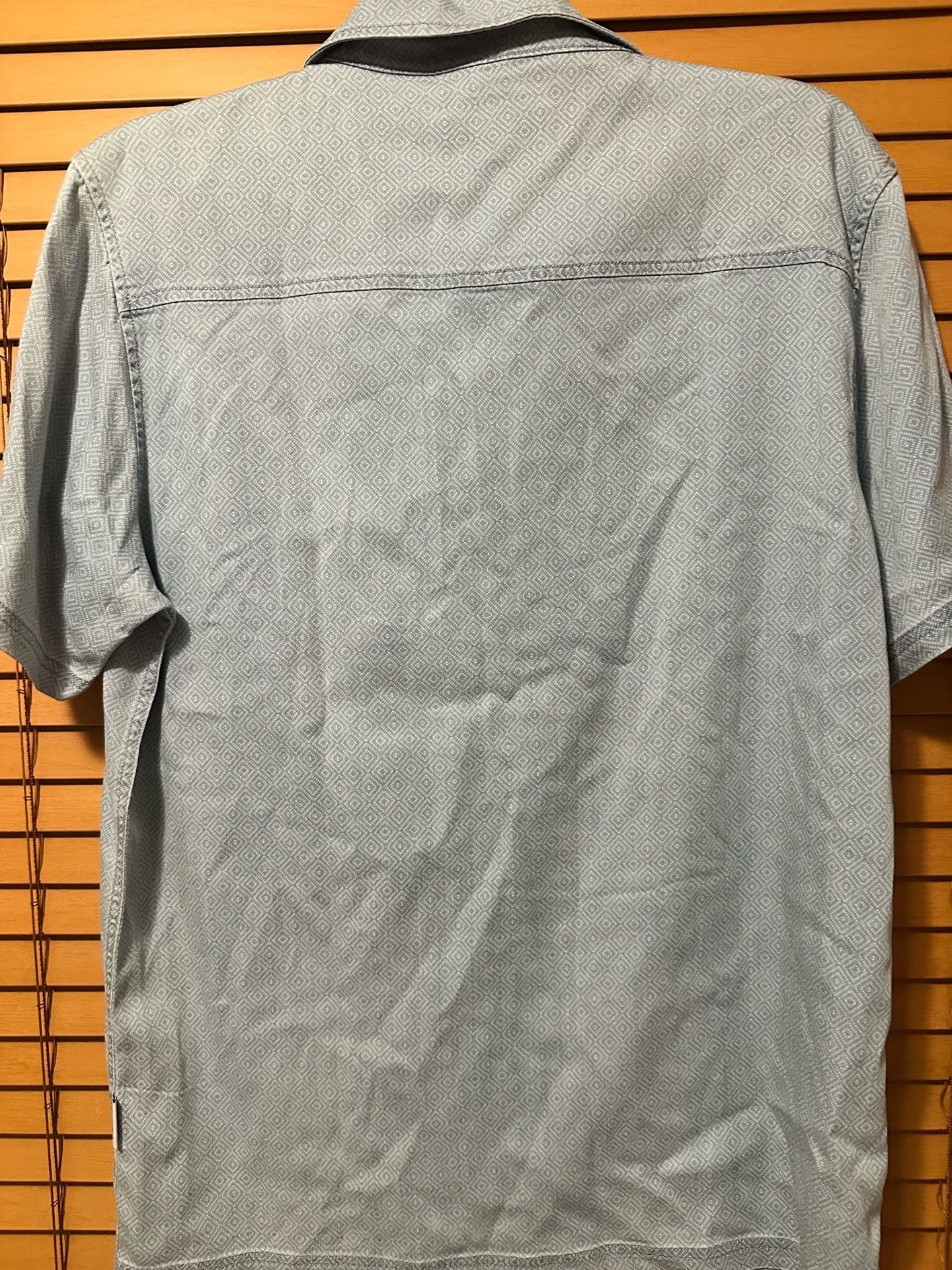 Wear First Up Shirt Mens Large Short Sleeve Collared Gray - photo 2