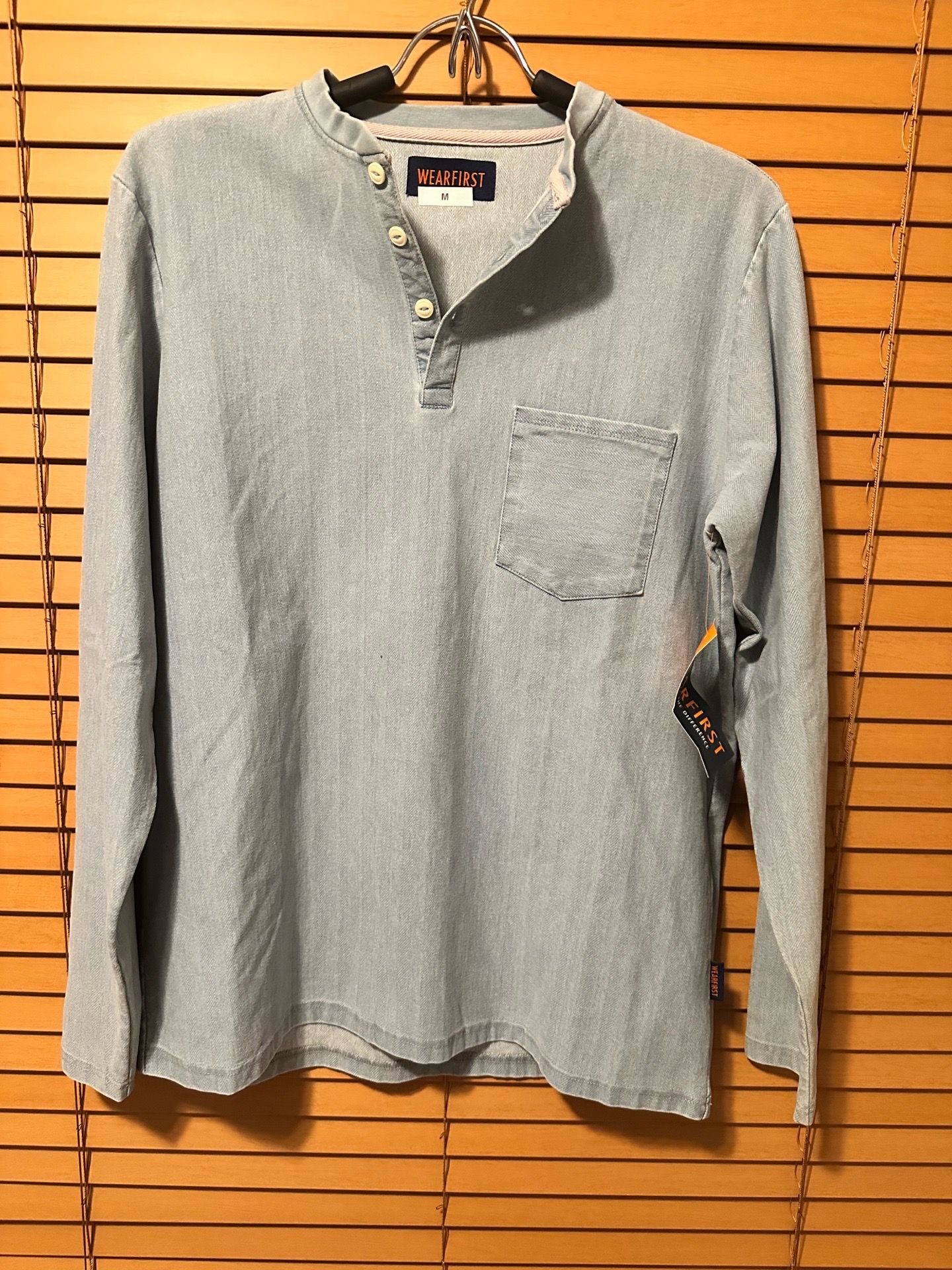 Wear first long sleeve T shirt