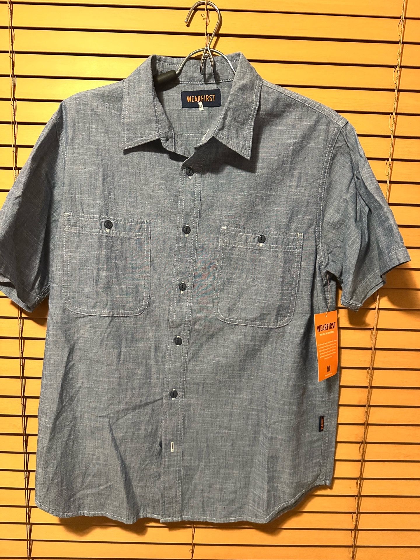 Filson Men's Performance Gray Twin Lakes Short Sleeve Shirt