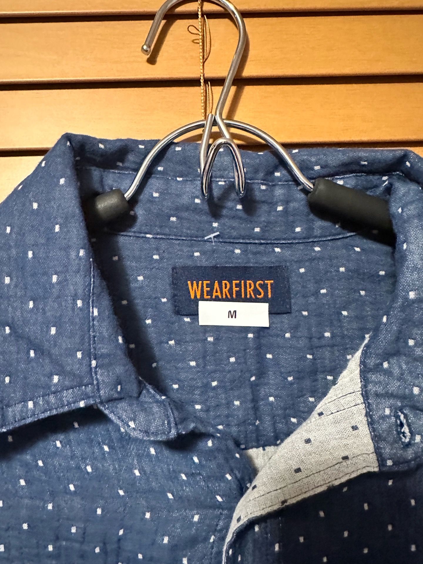 Wear first Blue Short Sleeve Button Down Shirt - photo 3