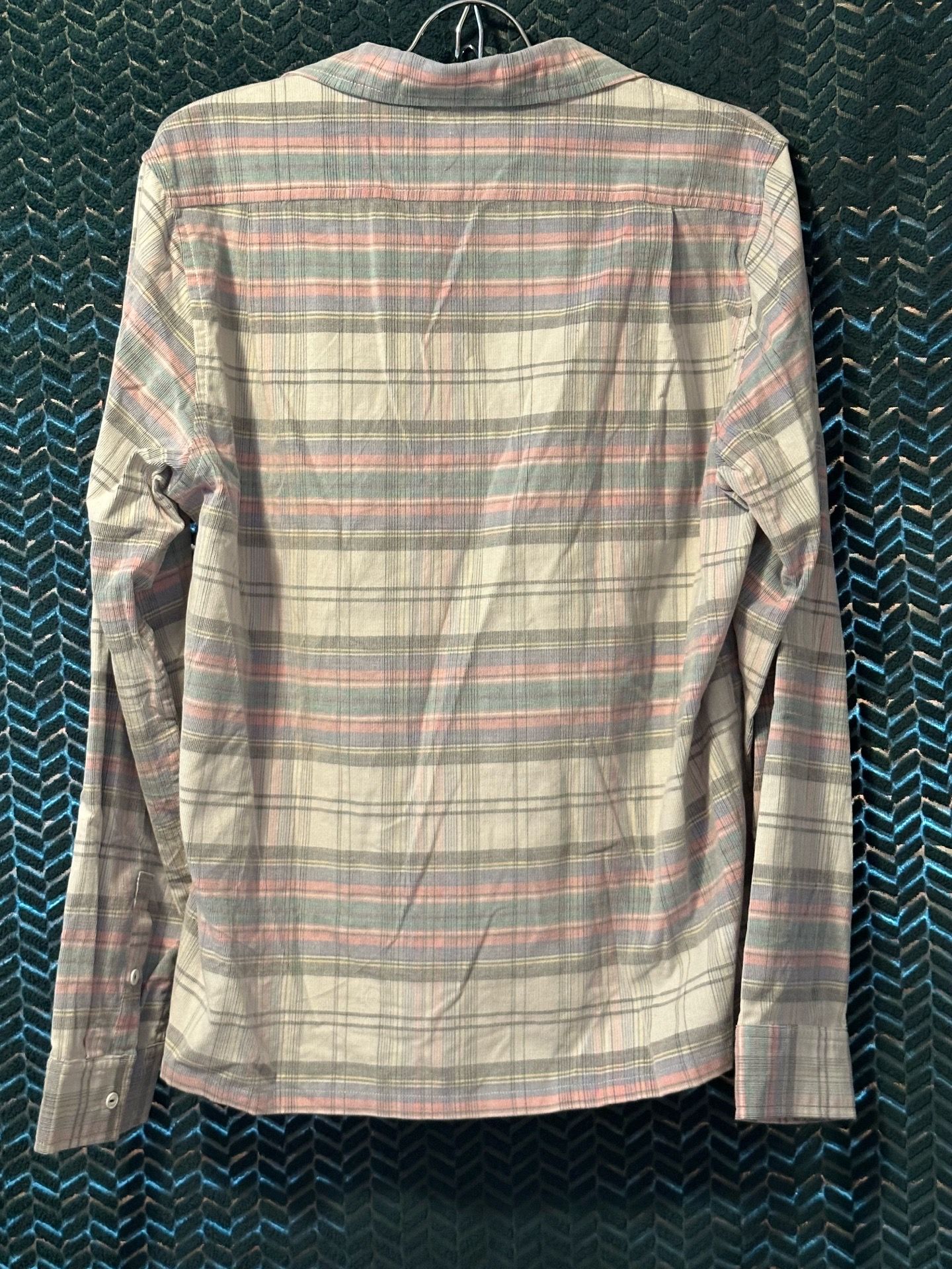 Wear first Men's, Long Sleeve Plaid Corduroy Shirt - photo 2