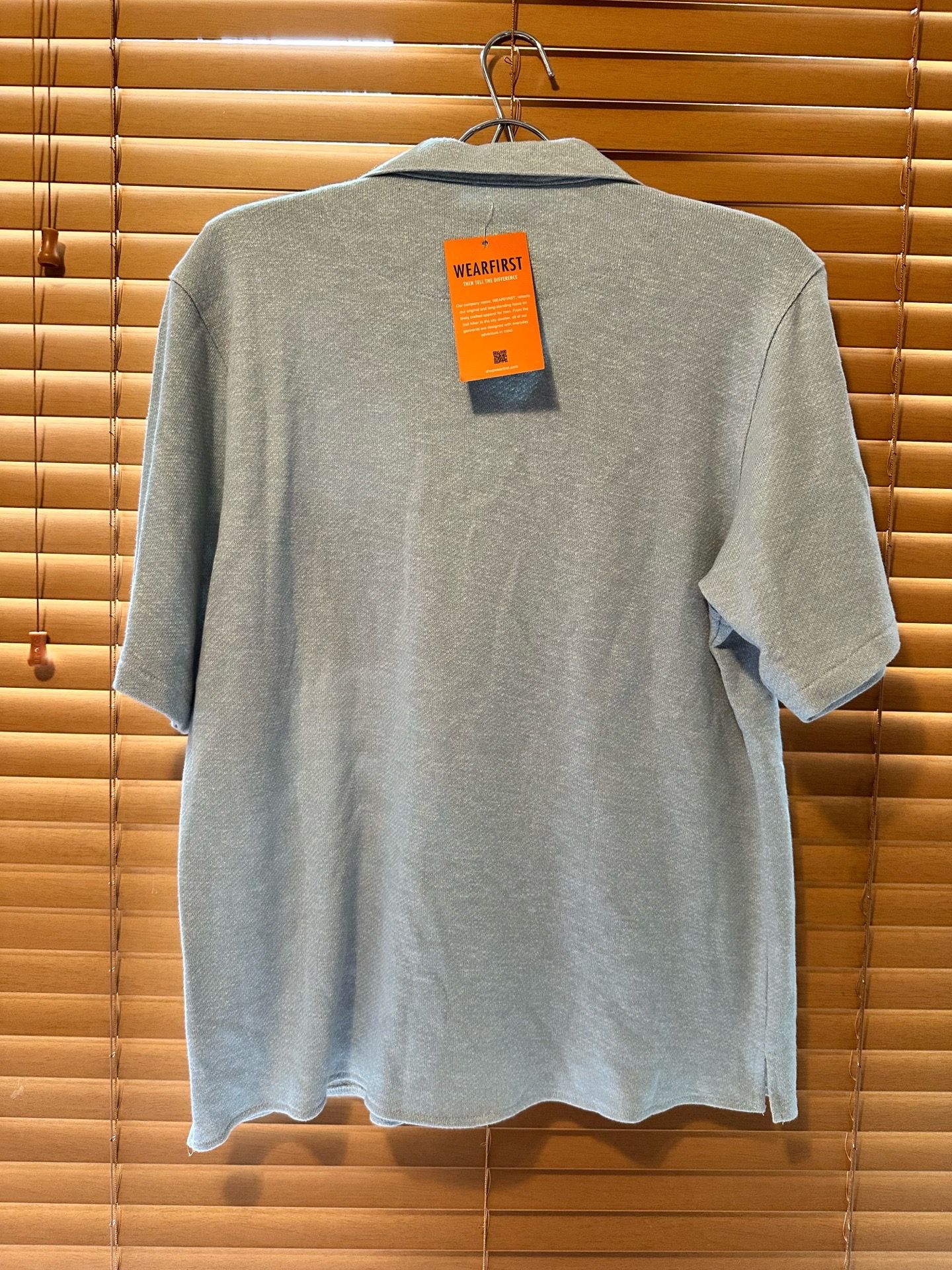 Wear first Gray Linen Blend Short Sleeves Shirt - photo 2