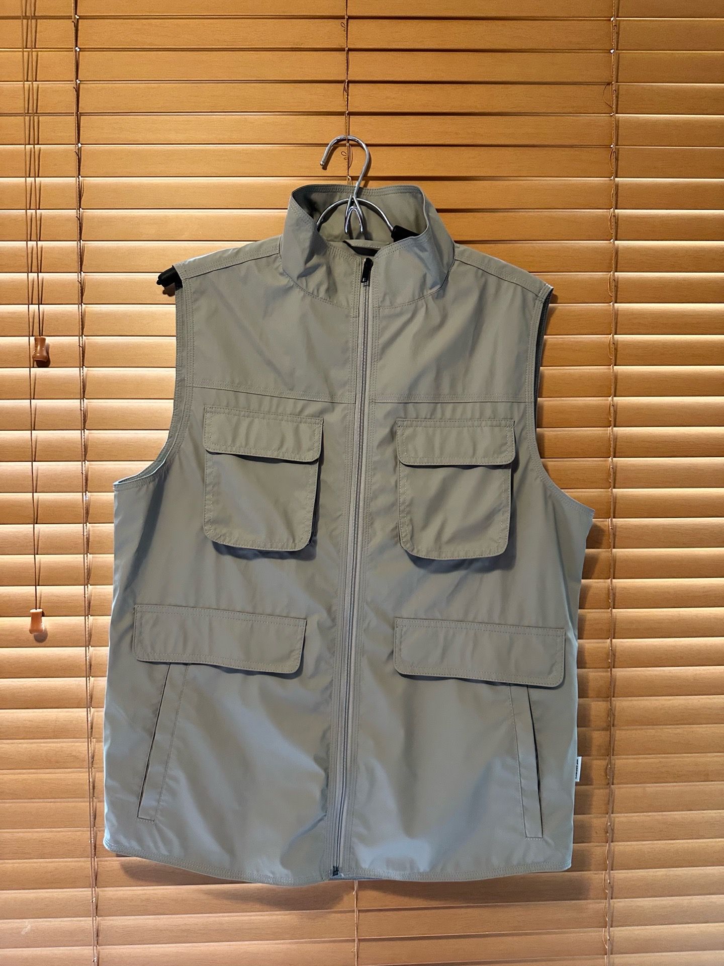 Mens Lightweight Multi-pocket Cargo Vest
