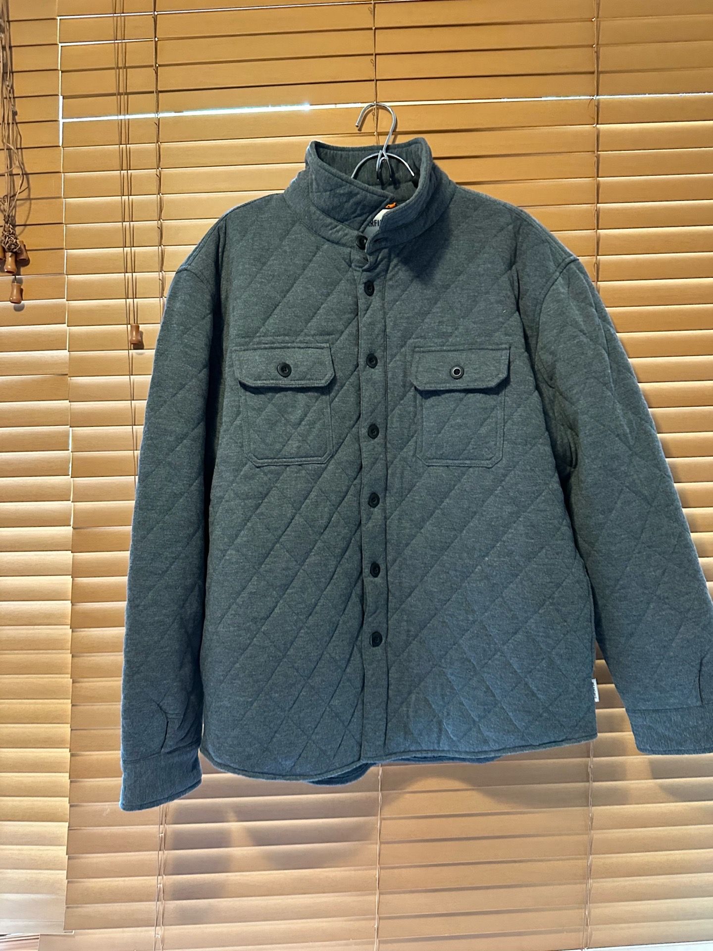 Wear first Men's Casual Shirt Jacket Lightweight Shacket