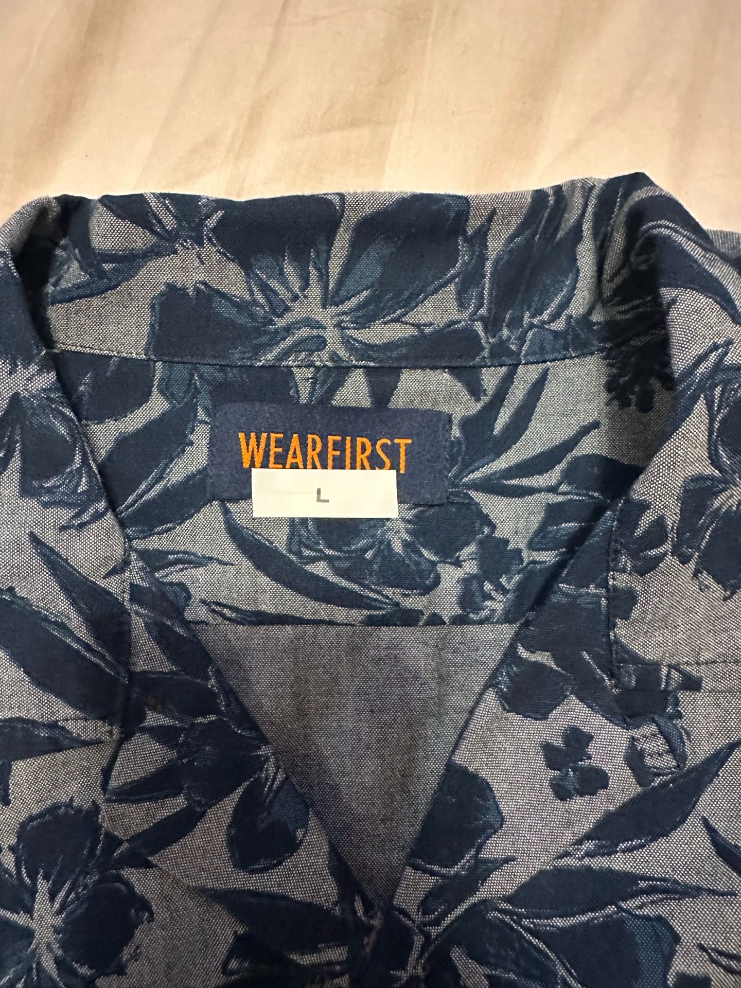 Wear first Hawaiian Aloha Shirt with a Denim Blue - photo 3