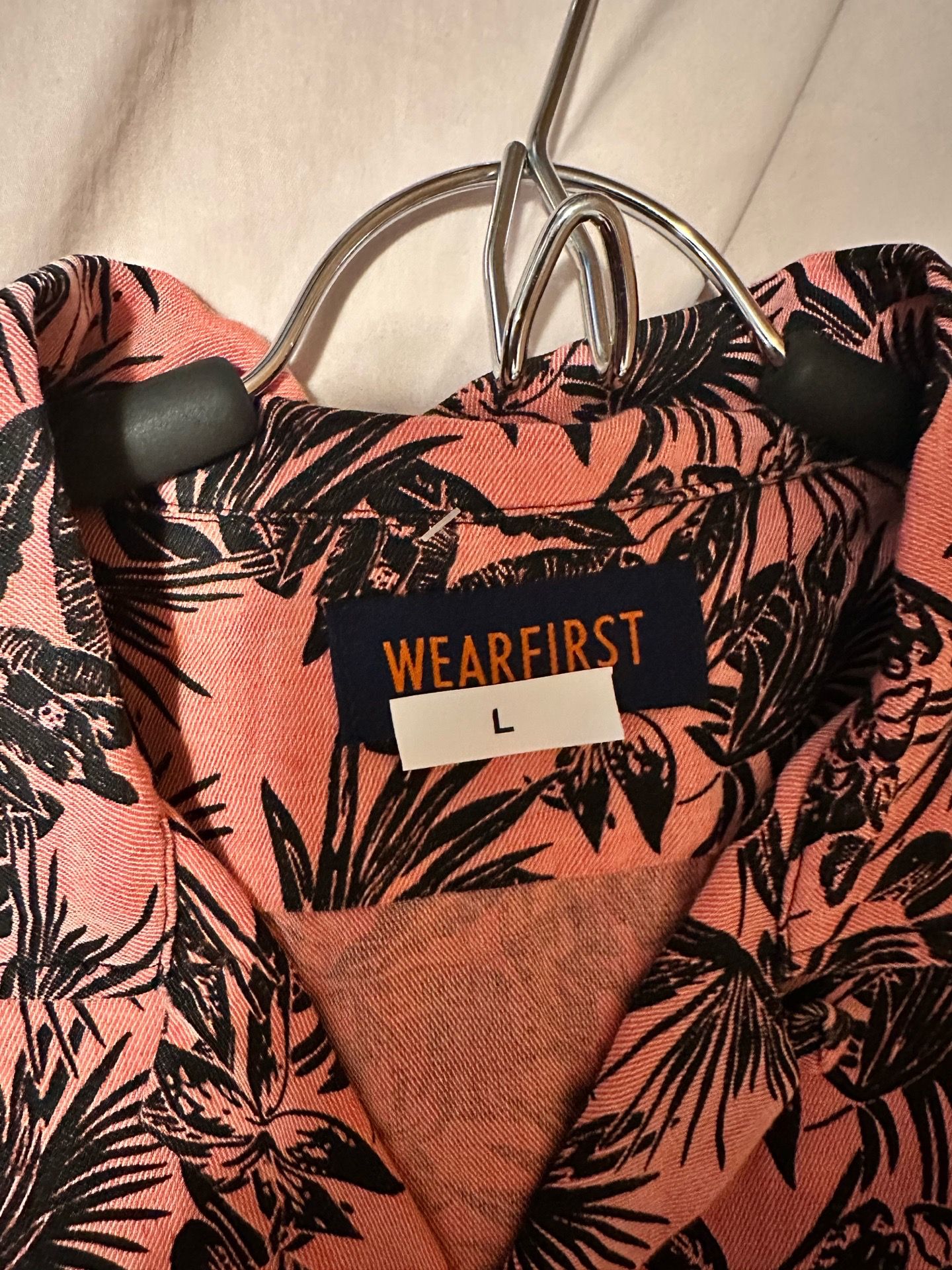 Wear First MEN'S PRINTED SHORT-SLEEVED LINEN SHIRT - photo 3