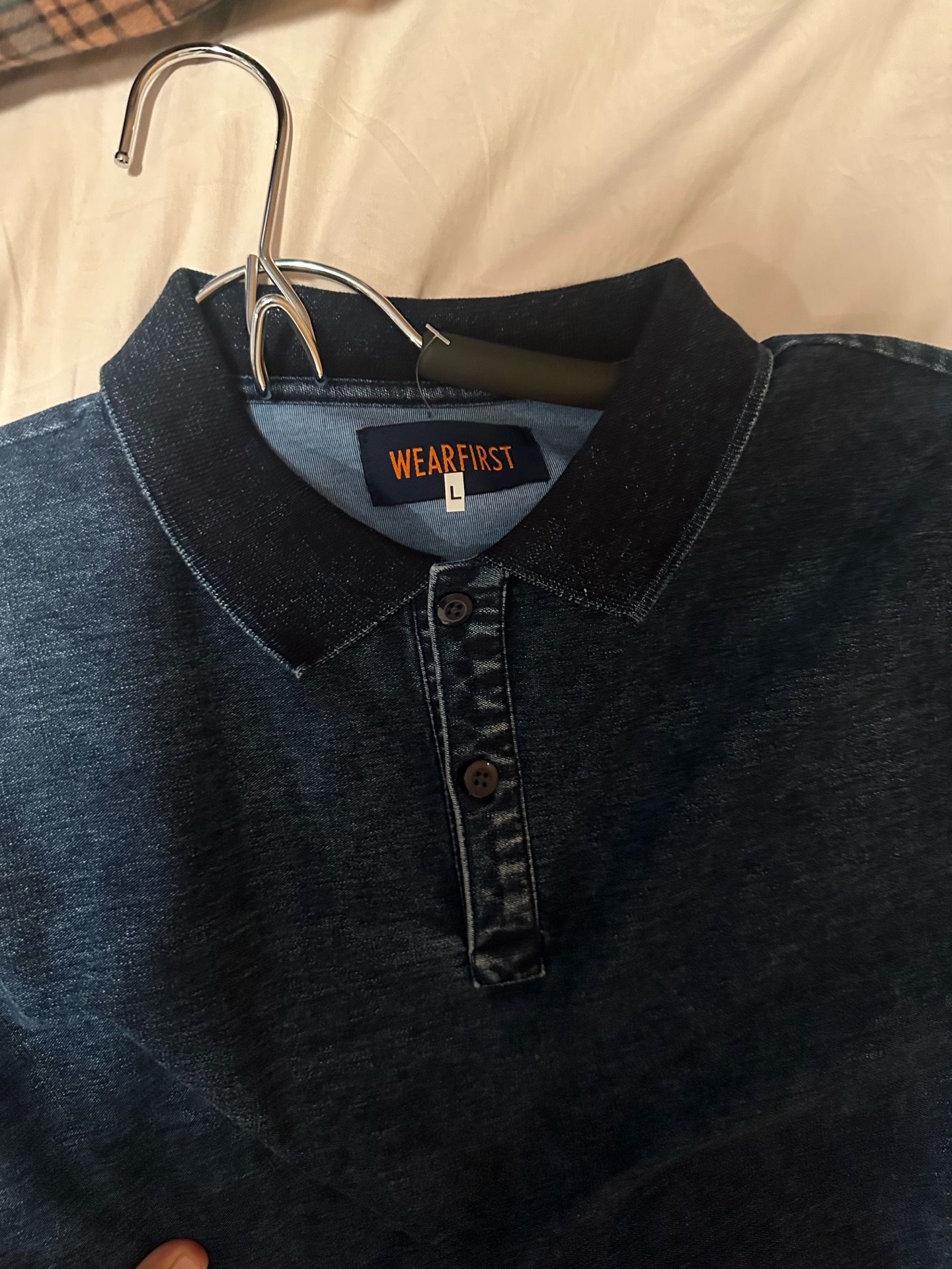 Wear first blue jean wash shirt - photo 3