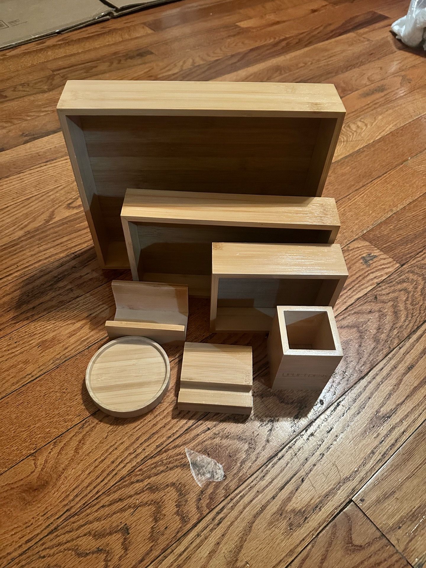 Bamboo Desk Organizer Set by UPLIFT Desk - photo 2